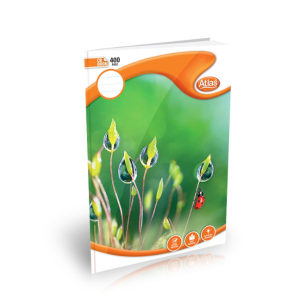 Atlas A4 Book CR 400Pgs (=) Single Ruled