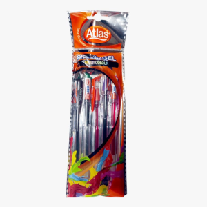 Atlas Pen Chooty Gel Multicolor – Pack of 5